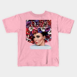 Cher with flower crown Kids T-Shirt